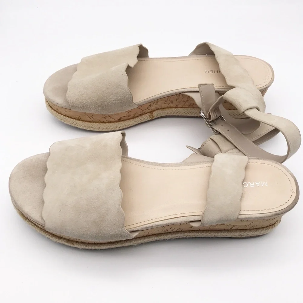 Marc Fisher Faithful‎ Platform Sandals Size 10